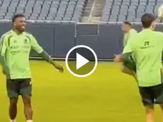 El épico video de Fidalgo con Quiñones en el Tri