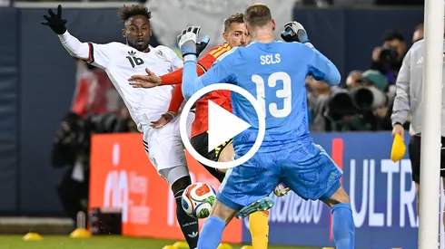 Julián Quiñones está dando un partidazo contra Bélgica.