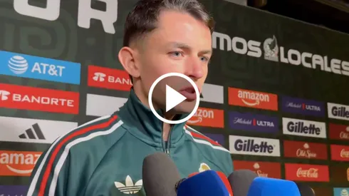 Fidalgo habló de su debut con el Tri