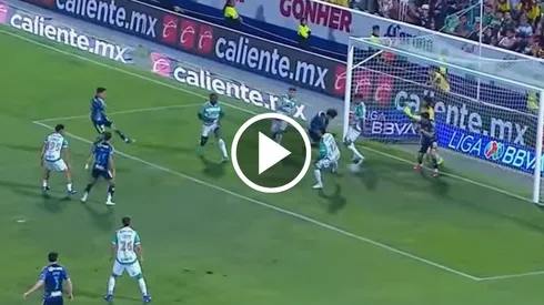 Alexis Gutiérrez marcó el gol del América ante Santos