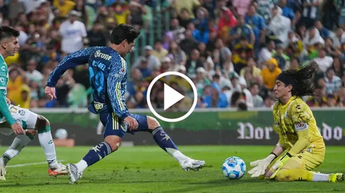 América no pasó del empate ante Santos Laguna en la Liga MX