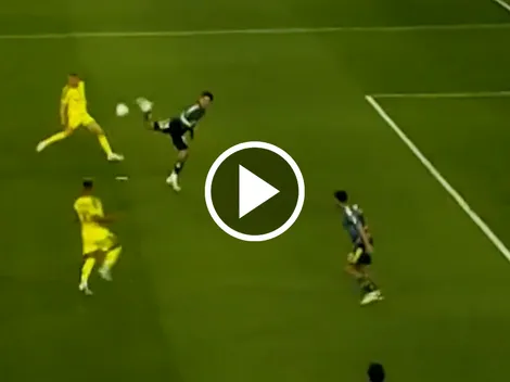 ¡Acrobacia pura! El "escorpión" de Ramón Juárez que salvó al América