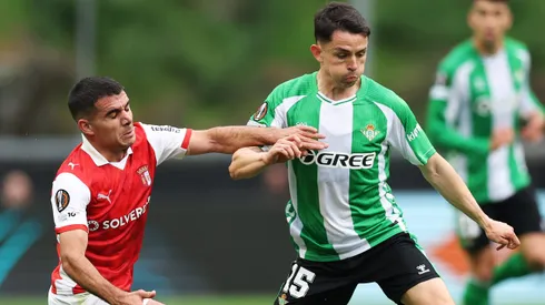 Fidalgo tuvo minutos en la Europa League con el Betis