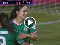 Así fue el golazo de Scarlett Camberos en el duelo entre México e Islas Vírgenes