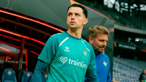 Álvaro Fidalgo ha perdido protagonismo en los últimos encuentros con el Real Betis.