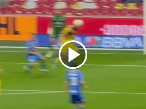 El otro ángulo del golazo de Patricio Salas ante Cruz Azul