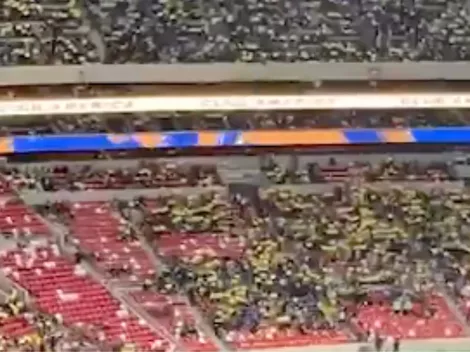 ¡No salió como esperaban! Fracasa el mosaico de bienvenida para el Club América