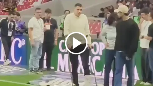 Luis Malagón no se quiere perder ningún partido del América.