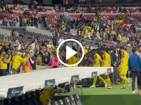 Afición de América explota y lanza hasta vasos tras la eliminación