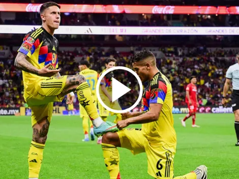 América recuperó la pegada y venció a Toluca por 2-1
