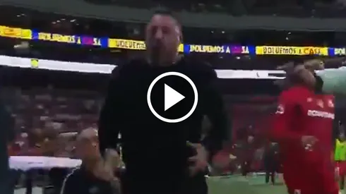 Antonio Mohamed explotó tras la bronca en el terreno de juego.