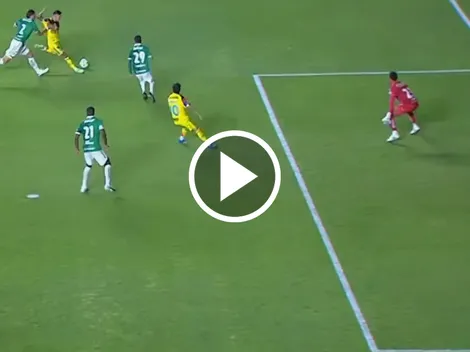 ¡Despertó el Rayo! El espectacular golazo de Brian Rodríguez ante León