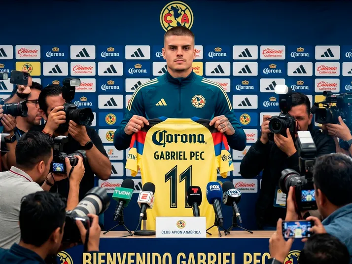 Gabriel Pec, crack del LA Galaxy, lanza guiño al Club América