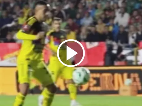 La otra toma que no se vio en TV del golazo de Erick Sánchez