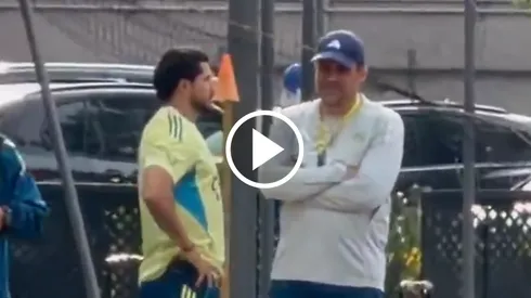 Jardine y Henry estuvieron platicando largo y tendido en Coapa.