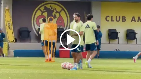 Henry Martín entrenó con normalidad