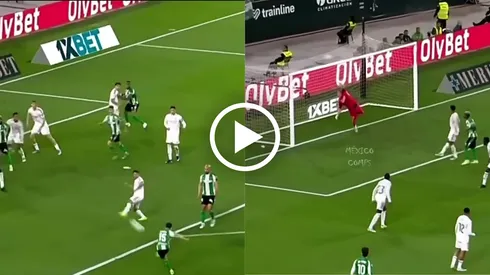 El golazo que estuvo muy cerca de marcarle Álvaro Fidalgo al Real Madrid