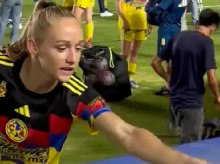 El increíble gesto de Sarah Luebbert con un fan que ya es viral