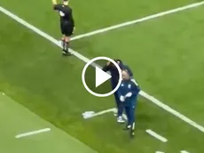 La reacción de impotencia de Jardine por el penal fallado de Veiga