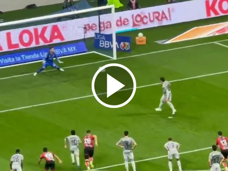 La otra toma de la terrible falla de Raphael Veiga desde lo 11 pasos