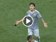 La molestia de Alejandro Zendejas tras salir de cambio ante Atlas