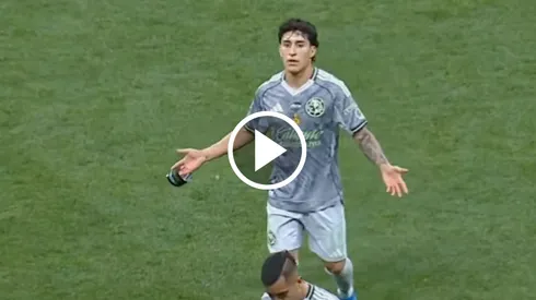 Zendejas no estuvo contento por salir de cambio.