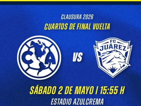 Confirman precios para el duelo de Vuelta en los Cuartos de Final entre América Femenil y Juárez