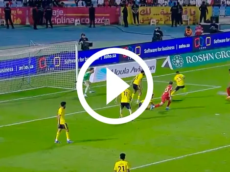Julián Quiñones se luce con golazo frente al Al-Nassr de Cristiano Ronaldo