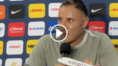 Keylor Navas habló del partido contra el América