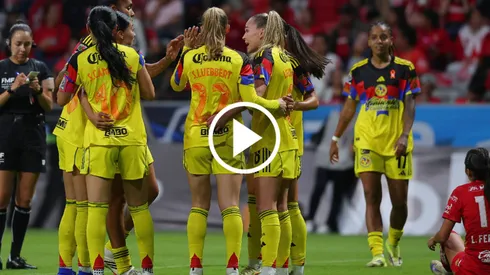 América Femenil goleó a Toluca en las Semifinales de Ida