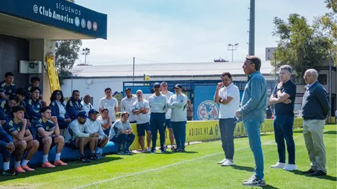 El Patrón llegó a revisar la casa.