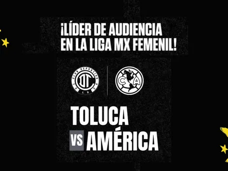 Toluca y América Femenil paralizan la Liga MX con tremendo récord de audiencia