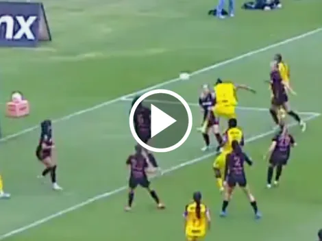 ¡Golazo! Gabriela García abre el marcador en el América Femenil vs. Toluca