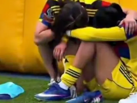 El duro momento de Karen Luna tras el silbatazo final ante Toluca