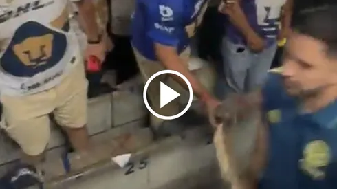 Aficionados de Pumas se vieron mal.