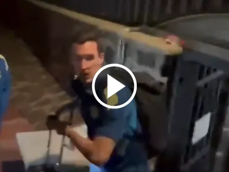 El video de 'despedida' de Paulo Victor con la afición de América