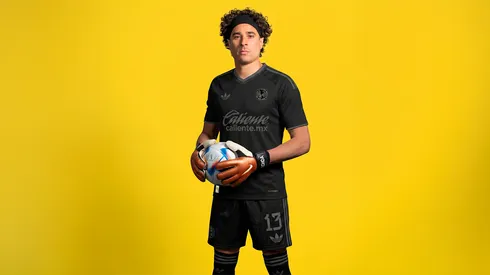 Así luciría Guillermo Ochoa con el nuevo uniforme de visita del Club América.