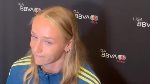 Sarah Luebbert confesó el objetivo de América Femenil en la Final