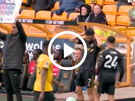 Raúl Jiménez recibe impresionante ovación por parte de la afición del Wolverhampton