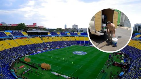 Usará la casa del América, femenil por un partido y lo pintan de azul.