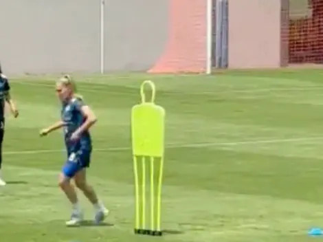 Irene Guerrero regresa a los entrenamientos previo a la Final ante Washington Spirit