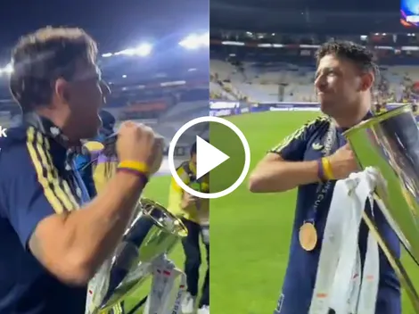 El efusivo festejo de Ángel Villacampa tras ganar la primera Concacaf