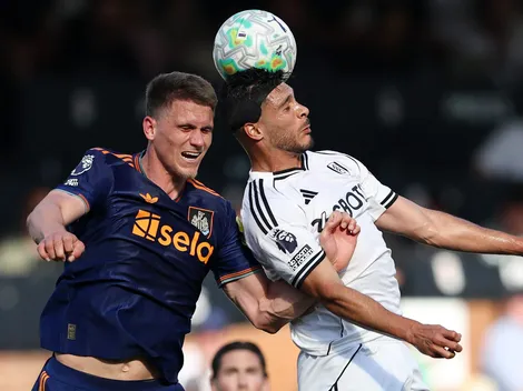 Raúl Jiménez juega el que sería su último partido con el Fulham