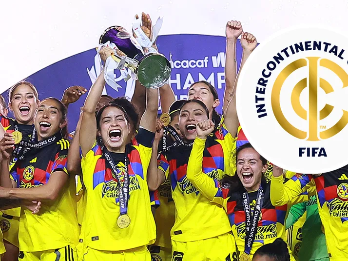 El bracket eliminatorio de América Femenil para la Copa Intercontinental