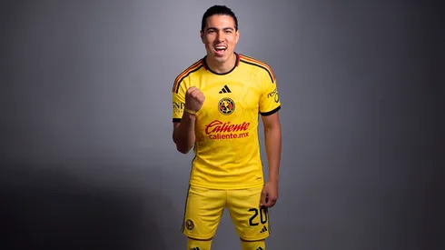 Así luciría Erick Gutiérrez con el nuevo uniforme del Club América.