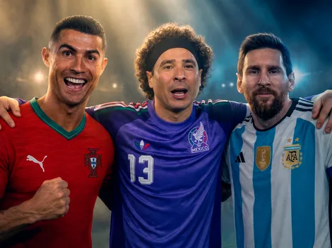 Guillermo Ochoa recibe reconocimiento junto a Cristiano Ronaldo y Lionel Messi