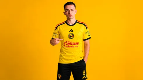 Así luciría Álvaro Fidalgo con el nuevo uniforme del Club América.