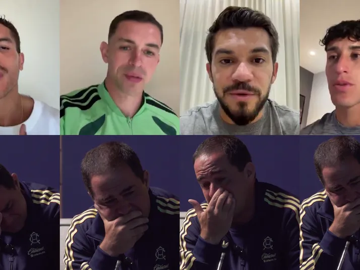 Jugadores del América dan emotiva despedida que hace llorar a Jardine