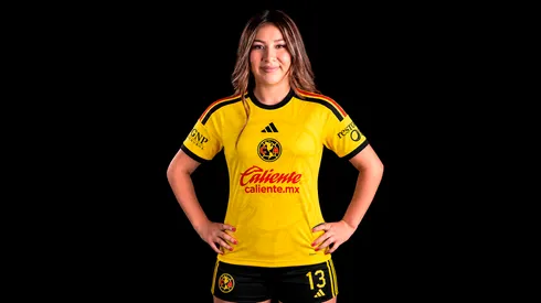 Así lucirá Karol Bernal con el nuevo uniforme del Club América.