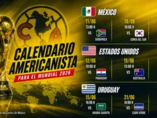 Fechas y horarios para ver a los jugadores del América en el Mundial